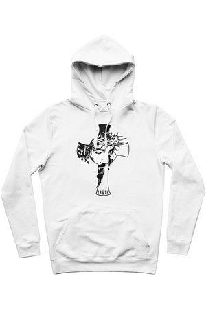 Jose Crucificado Organic Hoodie vegan, sustainable, organic streetwear, - TRVTH ORGANIC CLOTHING