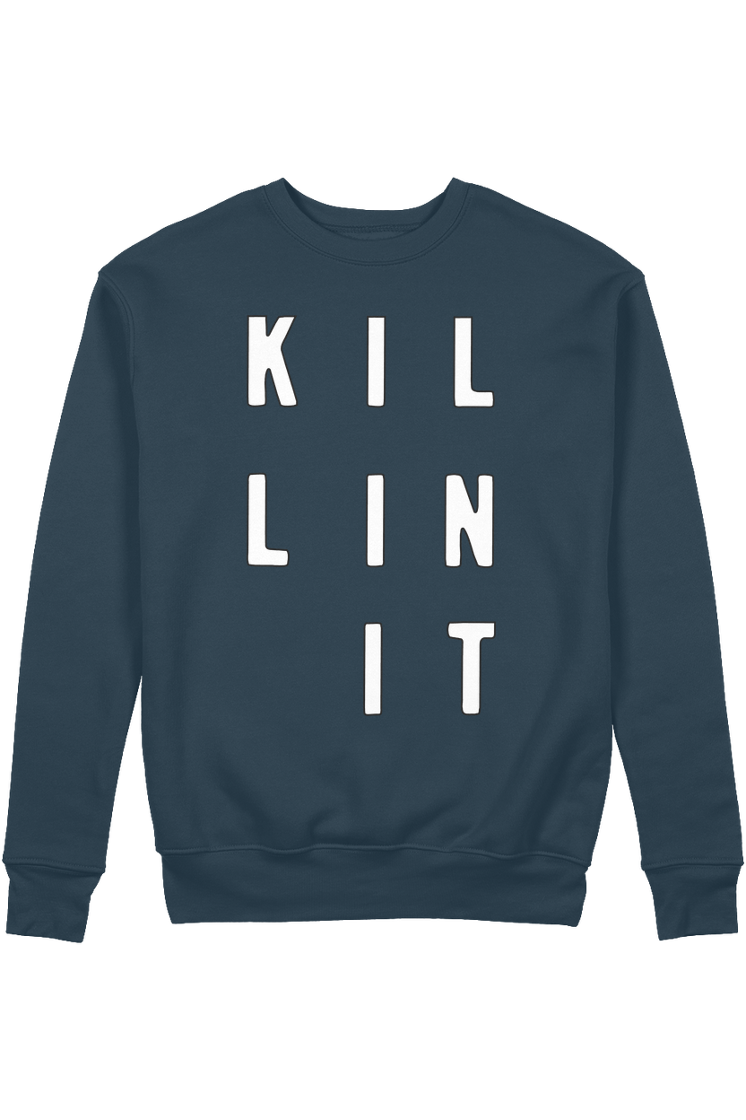 Killin It Organic Sweatshirt vegan, sustainable, organic streetwear, - TRVTH ORGANIC CLOTHING