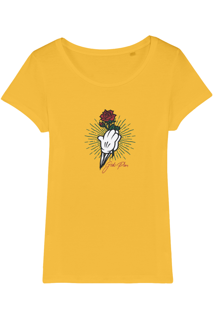 Gods Plan Organic Womens T-Shirt vegan, sustainable, organic streetwear, - TRVTH ORGANIC CLOTHING