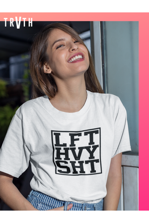 Lift Heavy Ish Organic T-Shirt vegan, sustainable, organic streetwear, - TRVTH ORGANIC CLOTHING