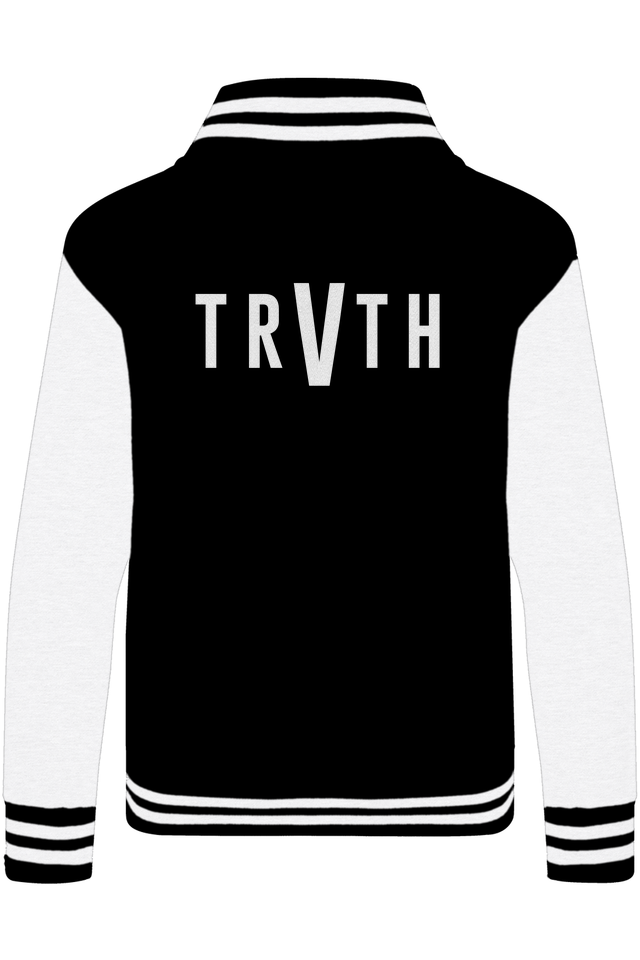 Originality Varsity Jacket vegan, sustainable, organic streetwear, - TRVTH ORGANIC CLOTHING