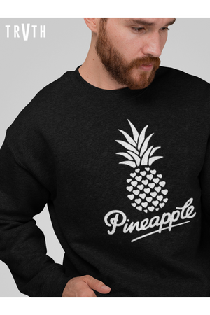 Pineapple Express Organic Sweatshirt vegan, sustainable, organic streetwear, - TRVTH ORGANIC CLOTHING