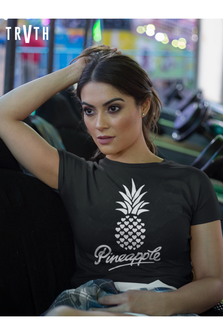 Pineapple Express Organic Womens T-Shirt vegan, sustainable, organic streetwear, - TRVTH ORGANIC CLOTHING
