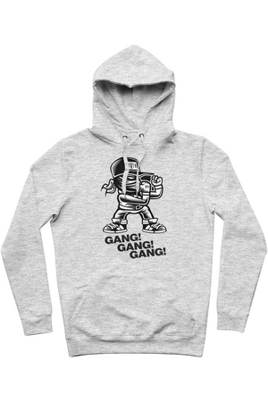 Gang Gang Gang! Organic Hoodie vegan, sustainable, organic streetwear, - TRVTH ORGANIC CLOTHING