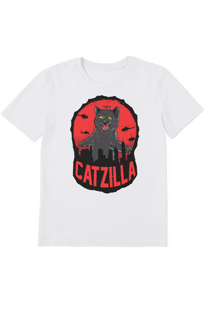 Catzilla Organic T-Shirt vegan, sustainable, organic streetwear, - TRVTH ORGANIC CLOTHING