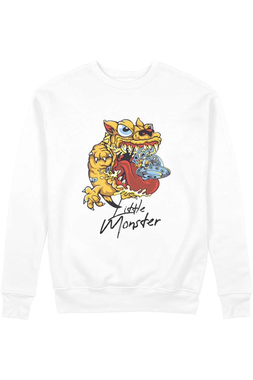 Little Monster Organic Sweatshirt vegan, sustainable, organic streetwear, - TRVTH ORGANIC CLOTHING
