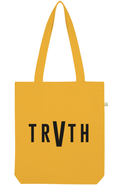 Originality Organic Tote Bag vegan, sustainable, organic streetwear, - TRVTH ORGANIC CLOTHING