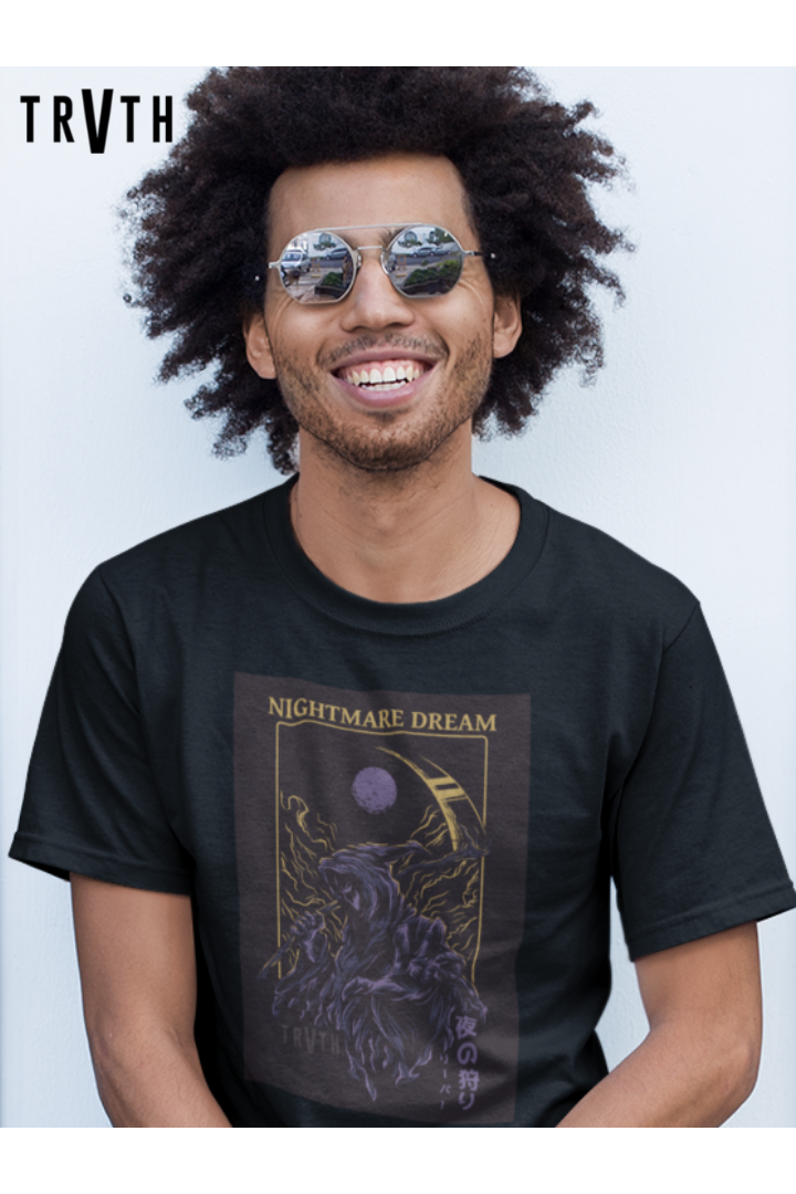 Traum Nightmare Organic T-Shirt vegan, sustainable, organic streetwear, - TRVTH ORGANIC CLOTHING