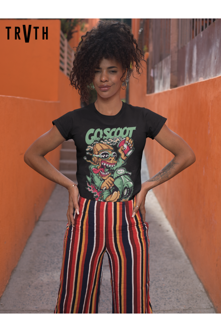 Go Scoot Organic T-Shirt vegan, sustainable, organic streetwear, - TRVTH ORGANIC CLOTHING