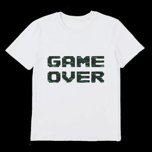 Game Over Organic T-Shirt vegan, sustainable, organic streetwear, - TRVTH ORGANIC CLOTHING