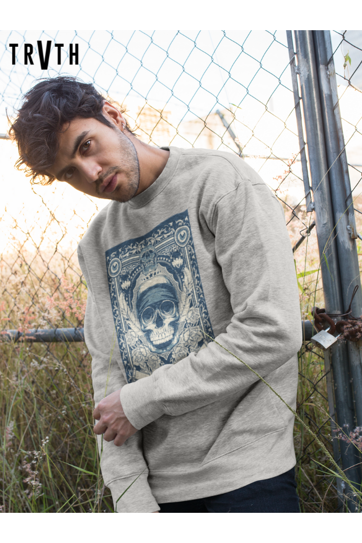 Mystery of Man Organic Sweatshirt vegan, sustainable, organic streetwear, - TRVTH ORGANIC CLOTHING