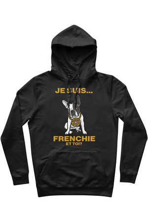 Je Suis Frenchie Organic Hoodie vegan, sustainable, organic streetwear, - TRVTH ORGANIC CLOTHING
