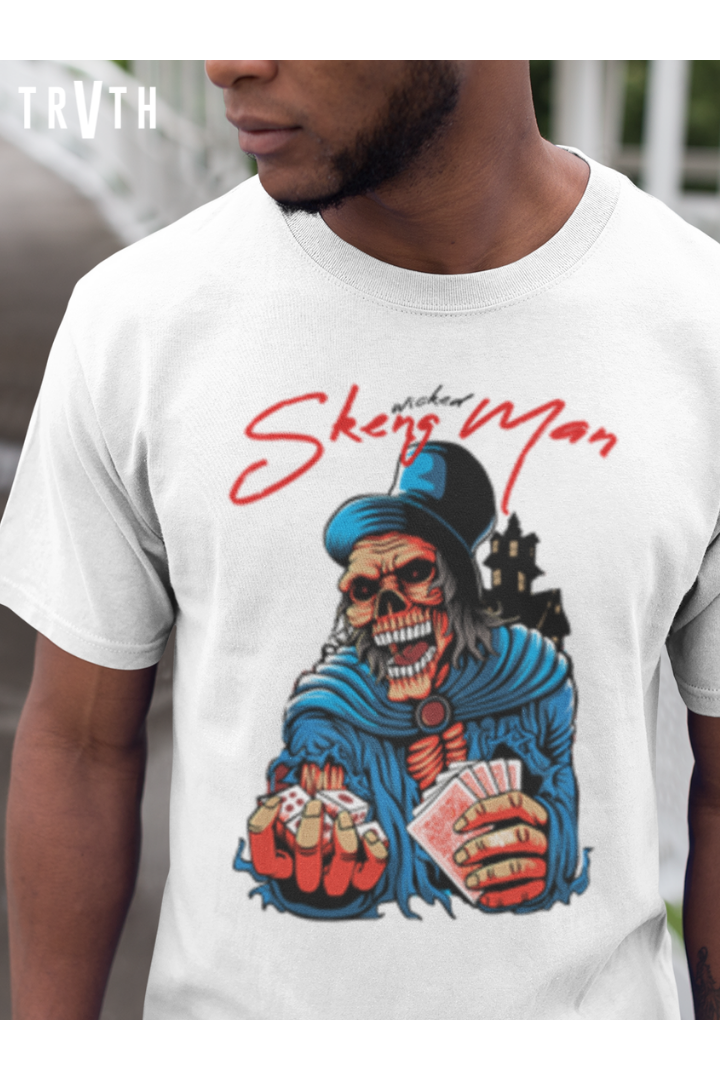 Wicked Skeng Man Organic T-Shirt vegan, sustainable, organic streetwear, - TRVTH ORGANIC CLOTHING