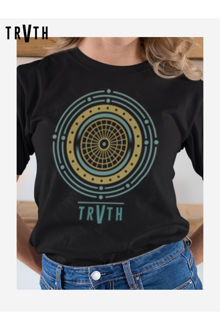 Trve Mandala Organic T-Shirt vegan, sustainable, organic streetwear, - TRVTH ORGANIC CLOTHING