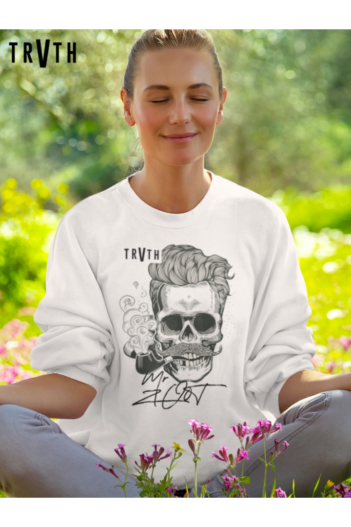 Mr Zoot Organic Sweatshirt vegan, sustainable, organic streetwear, - TRVTH ORGANIC CLOTHING