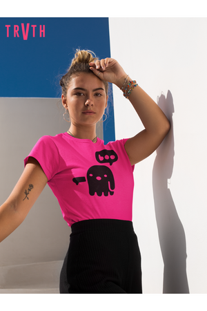 Boo! Organic T-Shirt vegan, sustainable, organic streetwear, - TRVTH ORGANIC CLOTHING