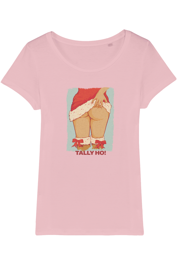 Tally Ho Organic Womens T-Shirt vegan, sustainable, organic streetwear, - TRVTH ORGANIC CLOTHING