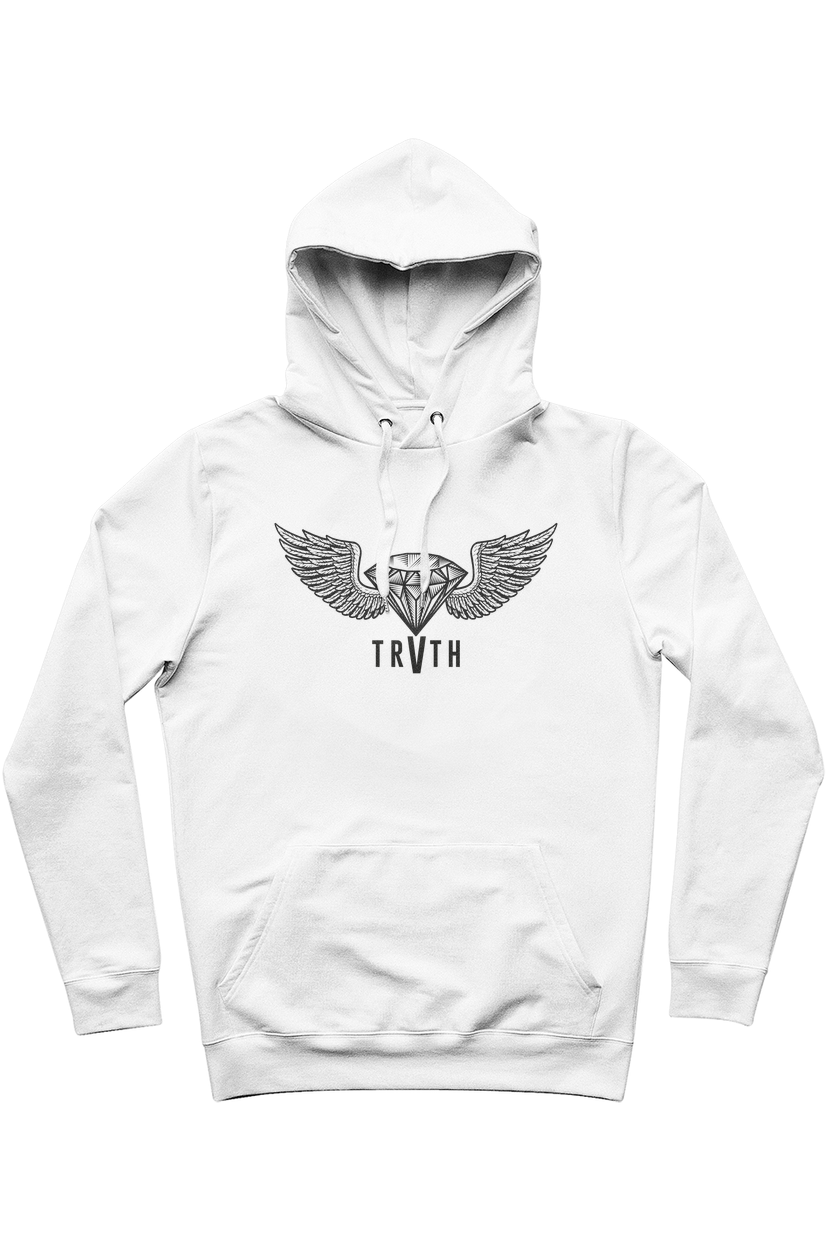 Guardian Angelo Organic Hoodie vegan, sustainable, organic streetwear, - TRVTH ORGANIC CLOTHING