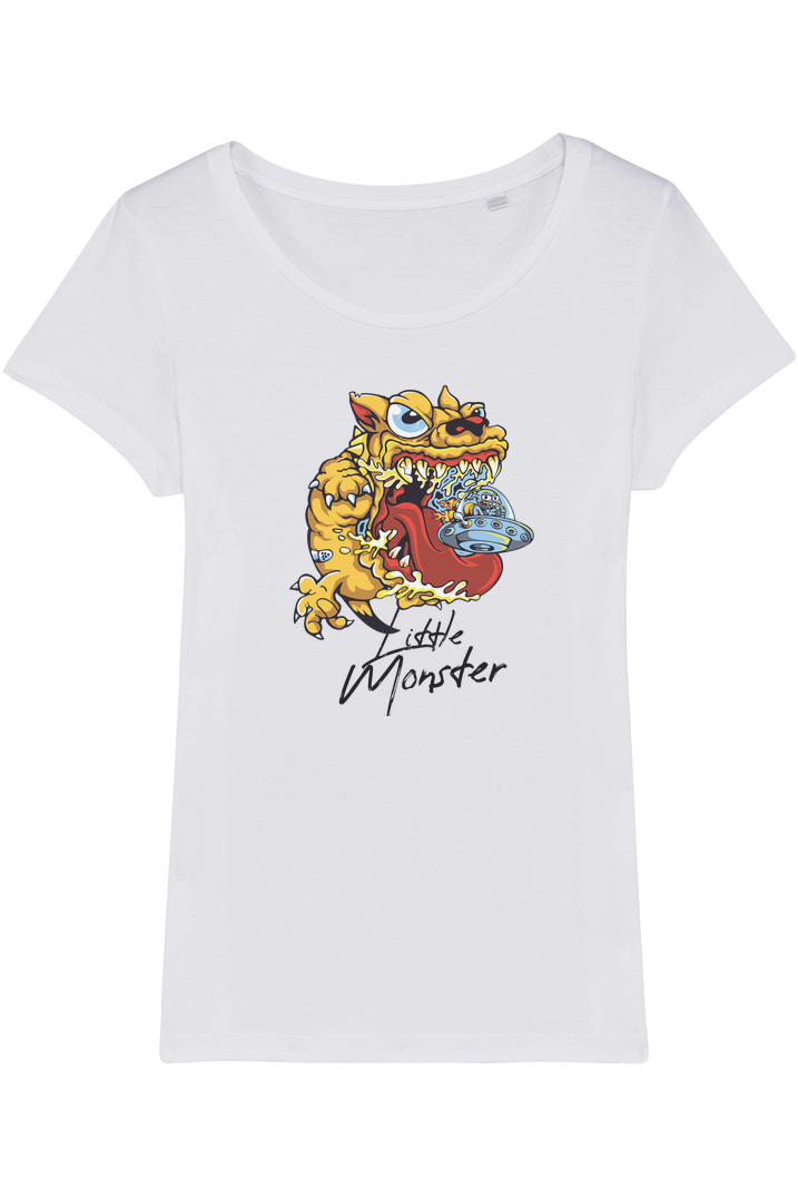 Little Monster Organic Womens T-Shirt vegan, sustainable, organic streetwear, - TRVTH ORGANIC CLOTHING