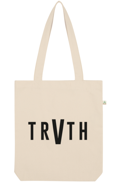 Originality Organic Tote Bag vegan, sustainable, organic streetwear, - TRVTH ORGANIC CLOTHING