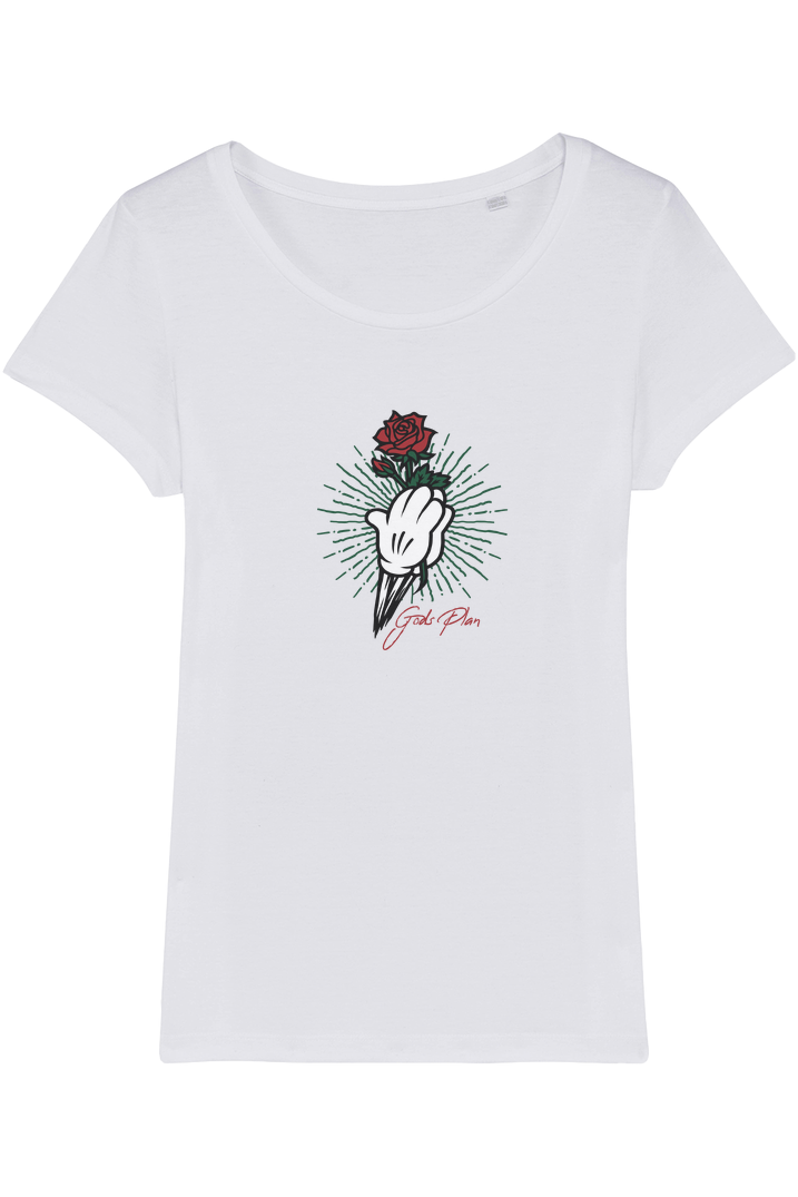 Gods Plan Organic Womens T-Shirt vegan, sustainable, organic streetwear, - TRVTH ORGANIC CLOTHING