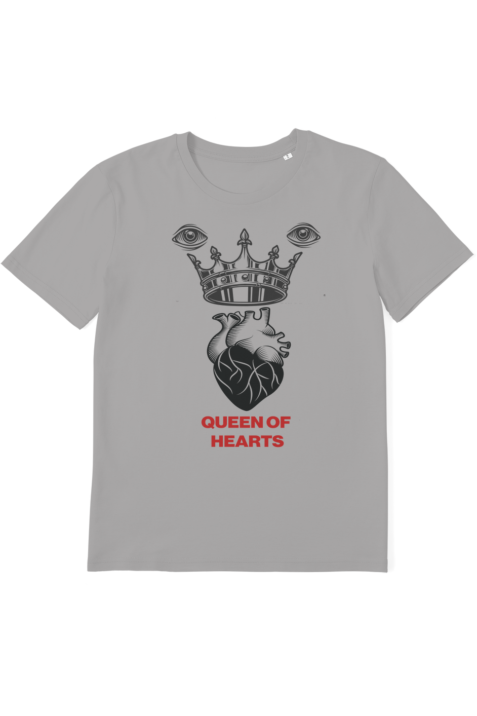 Queen of Hearts Organic T-Shirt vegan, sustainable, organic streetwear, - TRVTH ORGANIC CLOTHING