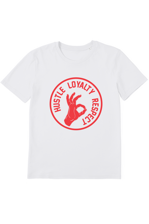 Hustle Loyalty Respect Organic T-Shirt vegan, sustainable, organic streetwear, - TRVTH ORGANIC CLOTHING