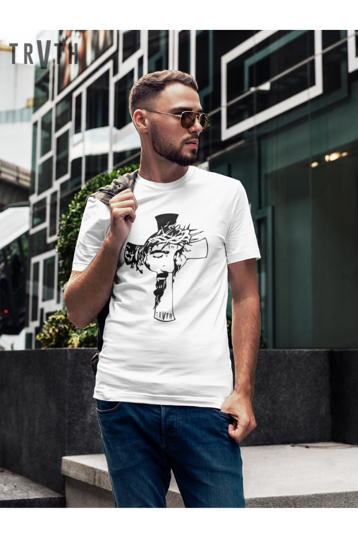 Jose Crucificado Organic T-Shirt vegan, sustainable, organic streetwear, - TRVTH ORGANIC CLOTHING