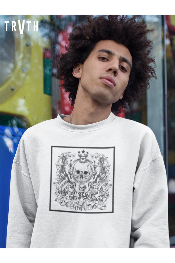 Get Rich Organic Sweatshirt vegan, sustainable, organic streetwear, - TRVTH ORGANIC CLOTHING