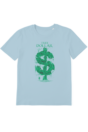 Tree Dollar Organic T-Shirt vegan, sustainable, organic streetwear, - TRVTH ORGANIC CLOTHING