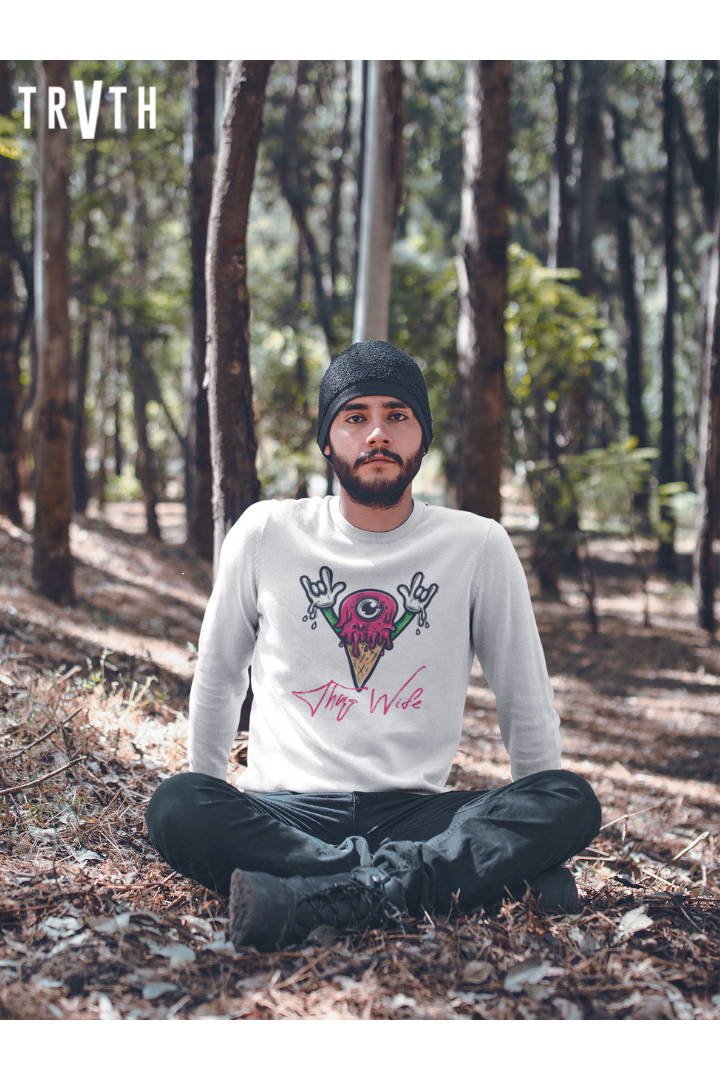 Thug Wife Organic Sweatshirt vegan, sustainable, organic streetwear, - TRVTH ORGANIC CLOTHING