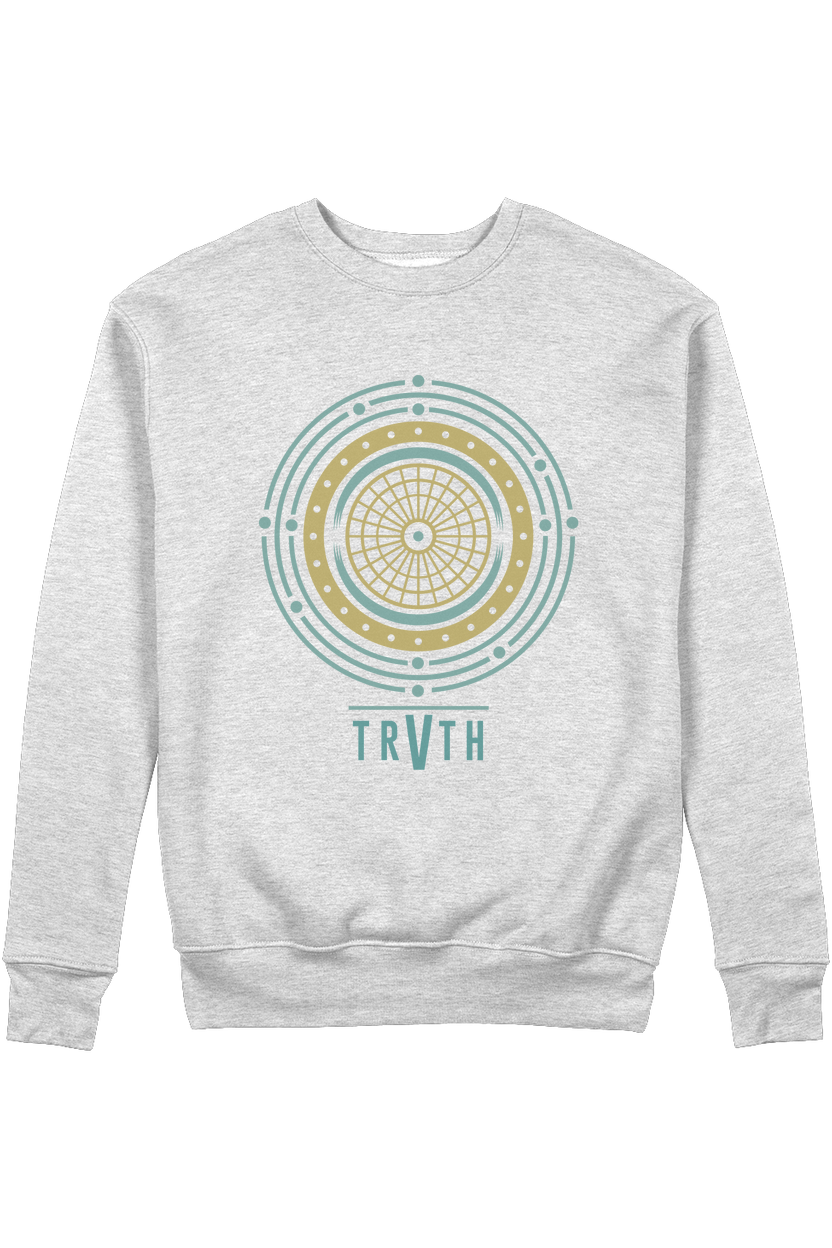 Trve Mandala Organic Sweatshirt vegan, sustainable, organic streetwear, - TRVTH ORGANIC CLOTHING