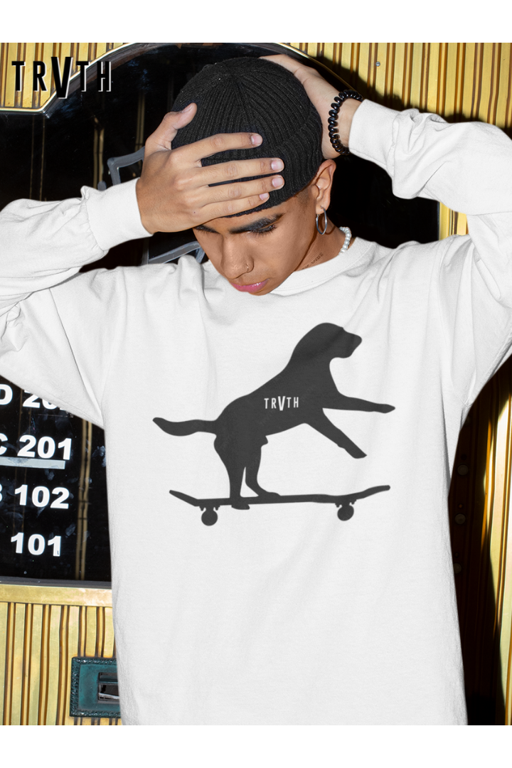 Skater Boy Organic Sweatshirt vegan, sustainable, organic streetwear, - TRVTH ORGANIC CLOTHING