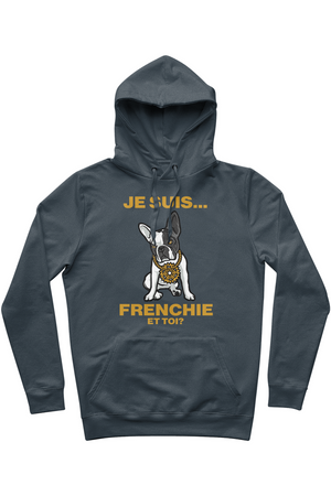 Je Suis Frenchie Organic Hoodie vegan, sustainable, organic streetwear, - TRVTH ORGANIC CLOTHING