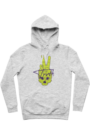 Peace n Trvth Organic Hoodie vegan, sustainable, organic streetwear, - TRVTH ORGANIC CLOTHING