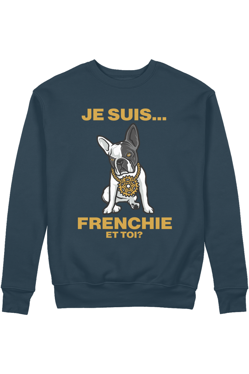 Je Suis Frenchie Organic Sweatshirt vegan, sustainable, organic streetwear, - TRVTH ORGANIC CLOTHING
