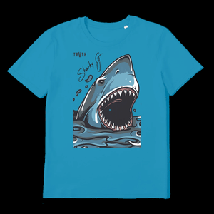 Sharky Gee Organic T-Shirt vegan, sustainable, organic streetwear, - TRVTH ORGANIC CLOTHING