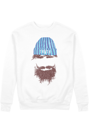Shoreditch Hipster Organic Sweatshirt vegan, sustainable, organic streetwear, - TRVTH ORGANIC CLOTHING