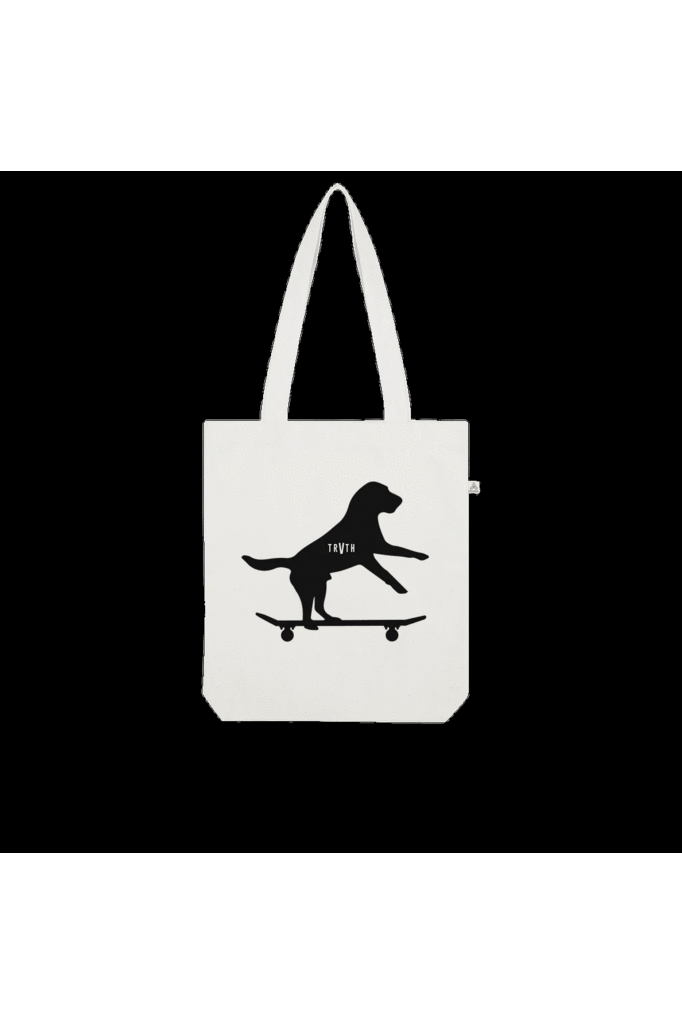 Skater Boy Organic Tote Bag vegan, sustainable, organic streetwear, - TRVTH ORGANIC CLOTHING