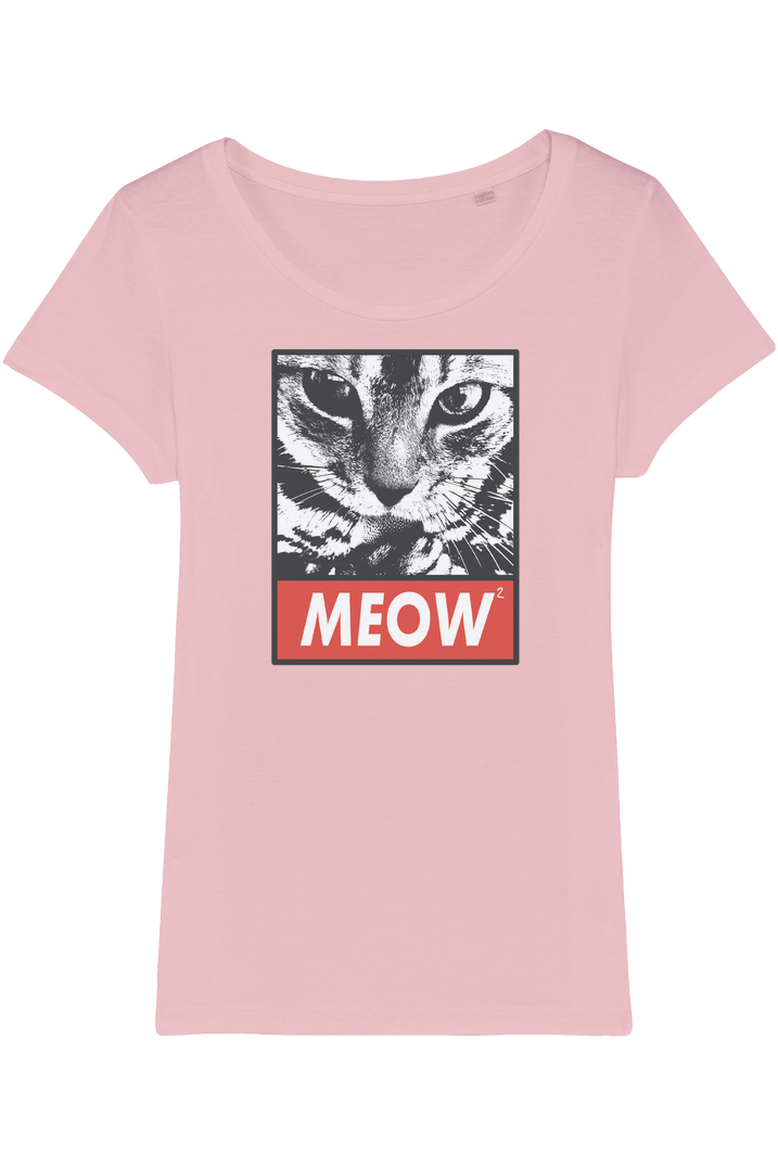Meow Meow Organic Womens T-Shirt vegan, sustainable, organic streetwear, - TRVTH ORGANIC CLOTHING