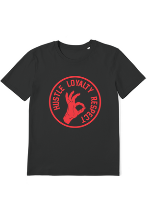 Hustle Loyalty Respect Organic T-Shirt vegan, sustainable, organic streetwear, - TRVTH ORGANIC CLOTHING