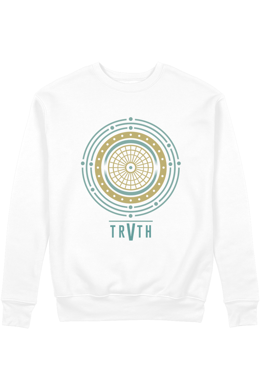 Trve Mandala Organic Sweatshirt vegan, sustainable, organic streetwear, - TRVTH ORGANIC CLOTHING