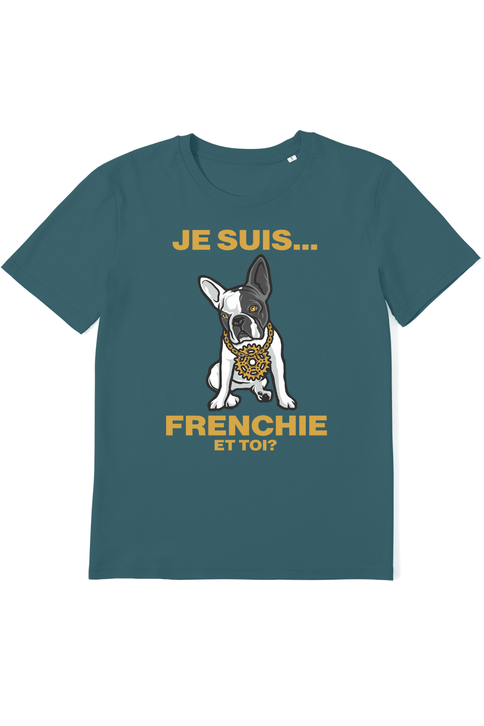 Je Suis Frenchie Organic T-Shirt vegan, sustainable, organic streetwear, - TRVTH ORGANIC CLOTHING