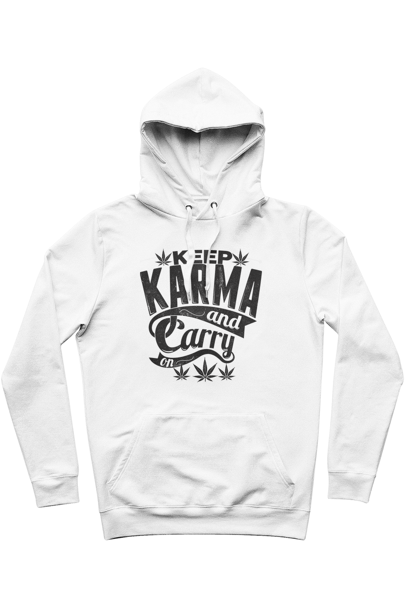 Keep Karma Organic Hoodie vegan, sustainable, organic streetwear, - TRVTH ORGANIC CLOTHING