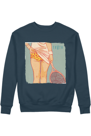 Two Luv Organic Sweatshirt vegan, sustainable, organic streetwear, - TRVTH ORGANIC CLOTHING