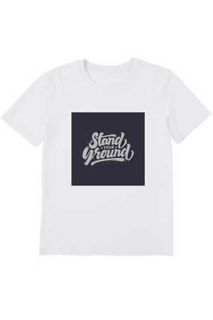Stand Your Ground Organic T-Shirt vegan, sustainable, organic streetwear, - TRVTH ORGANIC CLOTHING
