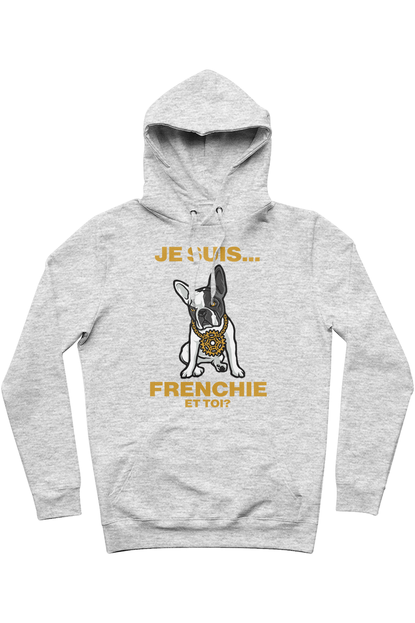 Je Suis Frenchie Organic Hoodie vegan, sustainable, organic streetwear, - TRVTH ORGANIC CLOTHING