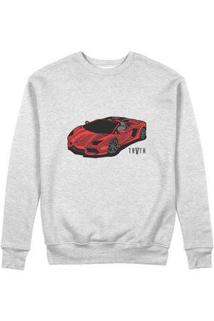 Ferrari F40 Organic Sweatshirt vegan, sustainable, organic streetwear, - TRVTH ORGANIC CLOTHING