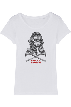 Bad Gyal Beatrice Organic Womens T-Shirt vegan, sustainable, organic streetwear, - TRVTH ORGANIC CLOTHING